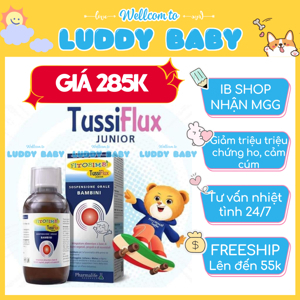 Fitobimbi Tussiflux junior – Giảm cảm cúm, giảm ho, giảm viêm họng cho bé