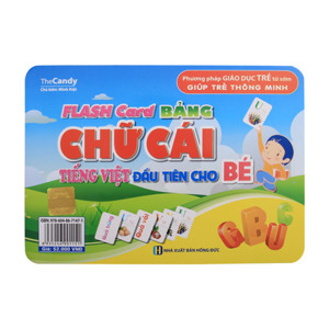 Flash card chữ cái Tiếng Việt đầu tiên cho bé