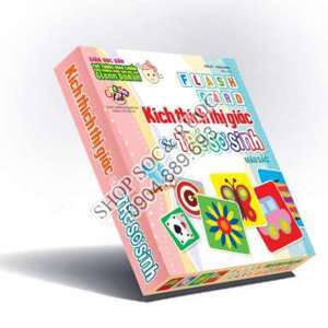 Flash Card Kích Thích Thị Giác Cho Trẻ Sơ Sinh 4 – Màu Sắc