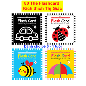 Flash Card Kích Thích Thị Giác Cho Trẻ Sơ Sinh 1