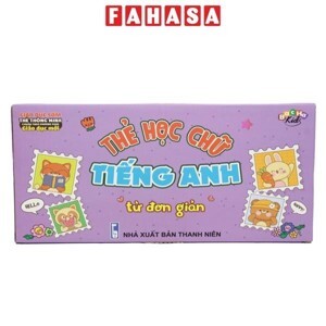 Flash Card Tiếng Anh – Từ Đơn Giản