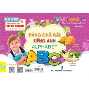 Flashcard Dạy Trẻ Theo Phương Pháp Glenn Doman - Bảng Chữ Cái Tiếng Anh