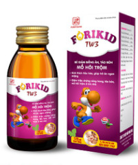 Forikid TW3 giúp kích thích tiêu hóa giúp ăn ngon miệng Chai 125ml