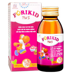 Forikid TW3 giúp kích thích tiêu hóa giúp ăn ngon miệng Chai 125ml