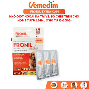 Fronil Extra Chống Ve Và Bọ Chét Cho Chó, 10-20kg