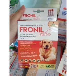 Fronil Extra Chống Ve Và Bọ Chét Cho Chó, 10-20kg