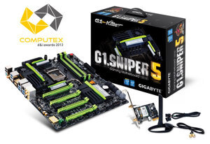 Bo mạch chủ - Mainboard Gigabyte GA G1.Sniper 5 - Socket 1150, Intel Z87, 4 x DIMM, Max 32GB, DDR3