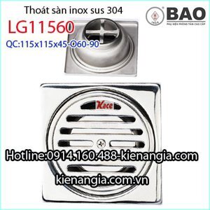 Ga thoát sàn chống hôi LG11560 (LG-11560)