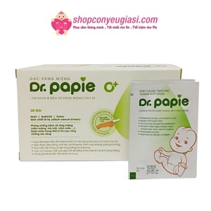Gạc răng miệng thảo mộc phòng viêm Dr.Papie