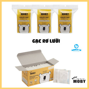 Gạc rơ lưỡi Baby Moby (50 miếng)