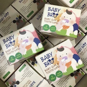 Gạc tưa lưỡi Baby Bro - 25 Miếng