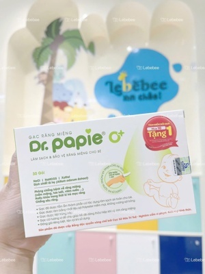 Gạc tưa lưỡi dr.papie