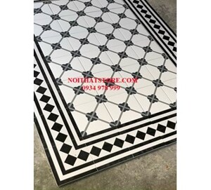 Gạch bông giả cổ 20x20 thảm ghép 13
