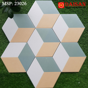 Gạch bông lục giác 20×23 23026
