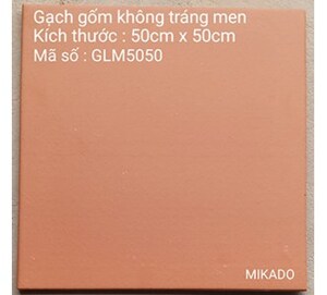 Gạch cotto đỏ Mikado 50x50-GLM5050