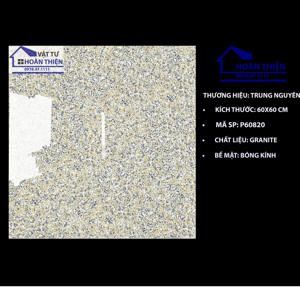 Gạch đá Granite bóng kính lát nền Trung Nguyên 60x60 mã gạch P60820