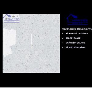 Gạch đá Granite bóng kính lát nền Trung Nguyên 60x60 mã gạch G60821