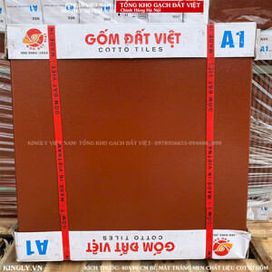 Gạch gốm cotto Đất Việt 40x40