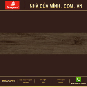 Gạch lát nền 200x800 Đồng Tâm 2080WOOD010