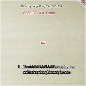 Gạch lát nền Đồng Tâm 6060DB036-NANO - 60x60