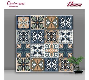 Gạch lát nền giả cổ Catalan 60x60 6202