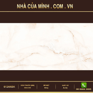 Gạch lát nền Lavish 60x120 Marble White Ấn Độ