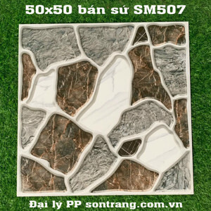 Gạch lát sân vườn 50*50 SM507