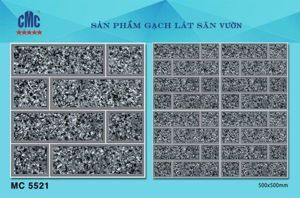 Gạch lát sân vườn 50x50 Viglacera 5521