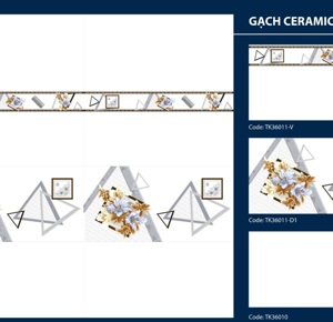 Gạch ốp tường Bạch Mã H36011 - 30x60