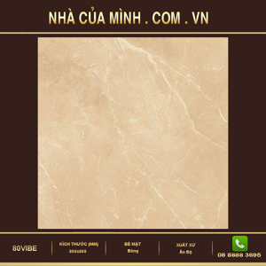 Gạch porcelain Marble 4 Ấn Độ 80VIBE