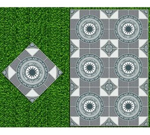 Gạch sân vườn 50x50 9503