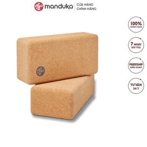 Gạch tập yoga Manduka chất liệu bần