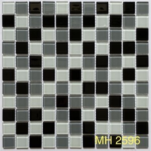 Gạch trang trí Mosaic thủy tinh MH 2596