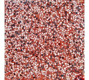 Gạch vỉa hè Terrazzo 40x40 trơn màu đỏ