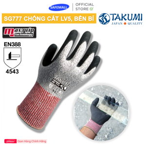 Găng tay chống cắt cấp độ 5 Takumi SG-777