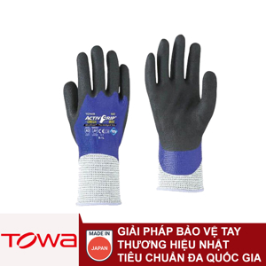 Găng tay chống dầu, chống cắt Towa 542