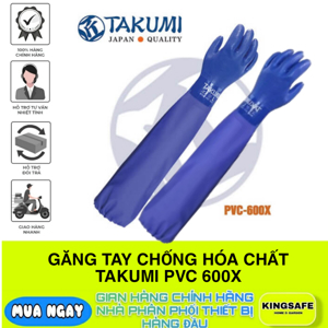 Găng tay chống dầu Takumi PVC-600X