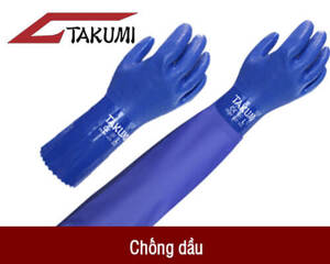 Găng tay chống dầu Takumi PVC-600X