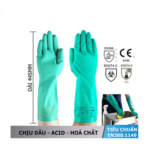 Găng tay chống hóa chất Ansell 37-185