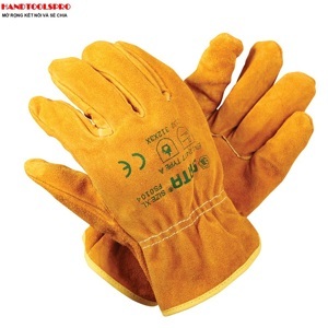 Găng tay da bò chống mài mòn và dầu Sata  - FS0103