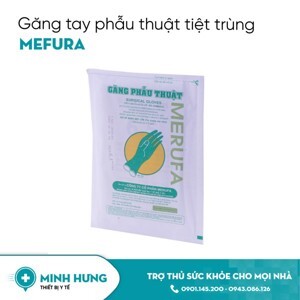 Găng tay phẫu thuật tiệt trùng Merufa