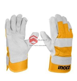 Găng tay vải da Ingco HGVC01