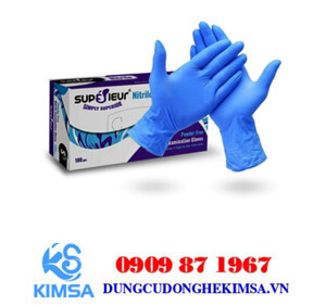 Găng tay y tế không bột Nitrile Supérieur