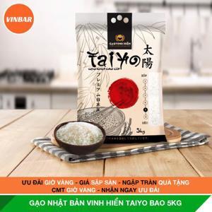 Gạo giống Nhật Bản Vinh Hiển Taiyo túi 5kg