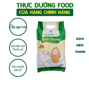 Gạo Hạt Ngọc Trời Bạch Dương túi 5kg