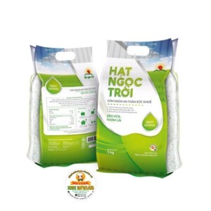 Gạo Hạt Ngọc Trời Bạch Dương túi 5kg