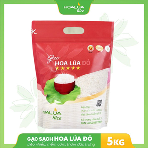 Gạo Hoa Lúa đỏ túi 5kg