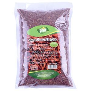 Gạo lức huyết rồng PMT túi 1kg