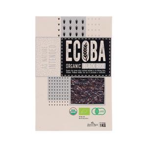 Gạo lứt đen hữu cơ Ecoba Huyền Mễ hộp 1kg