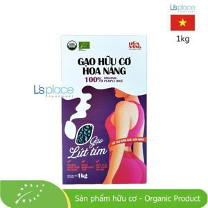 Gạo lứt hữu cơ Hoa Nắng hộp 2kg